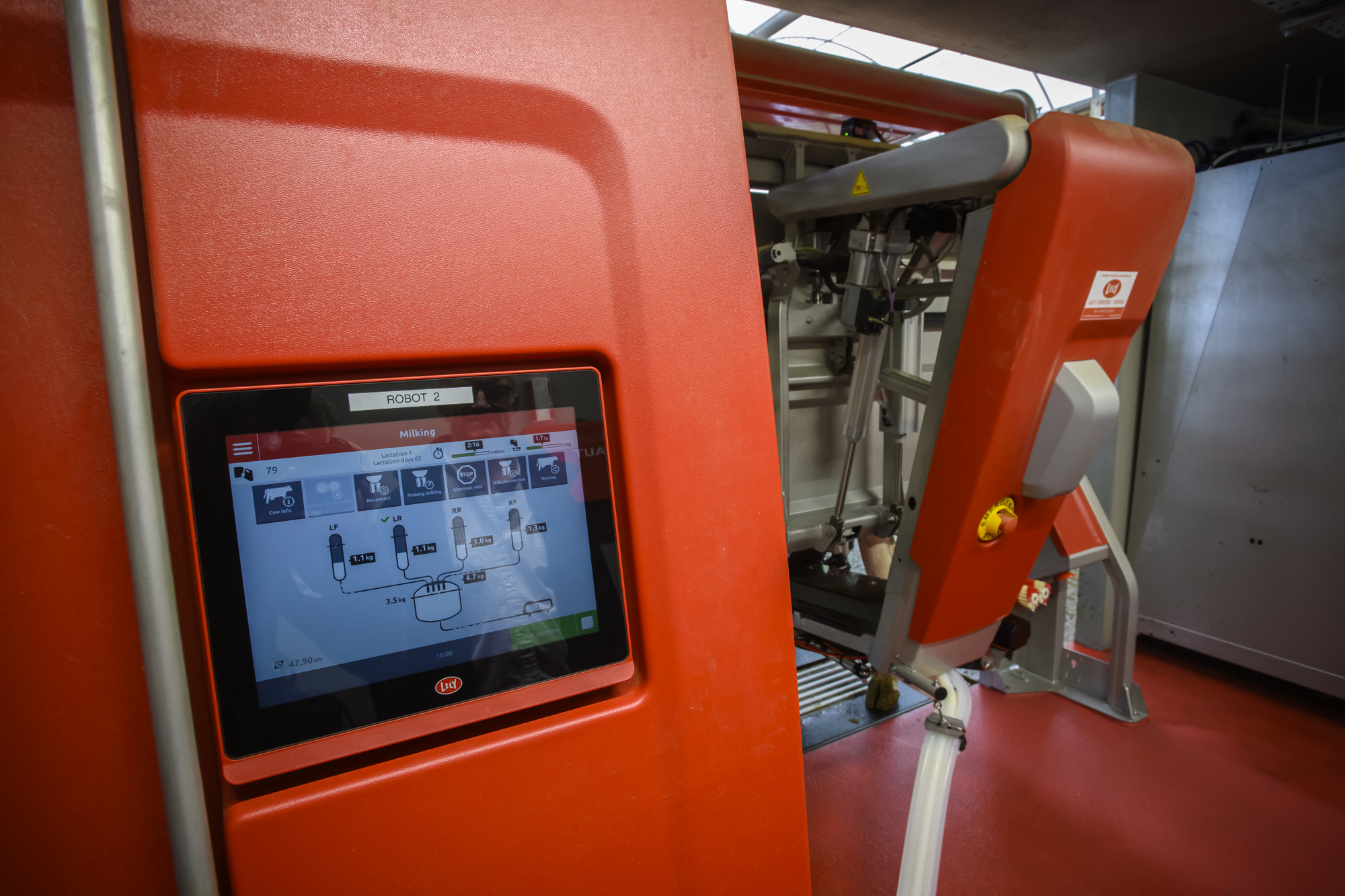 Lely Astronaut - robotic milking machine